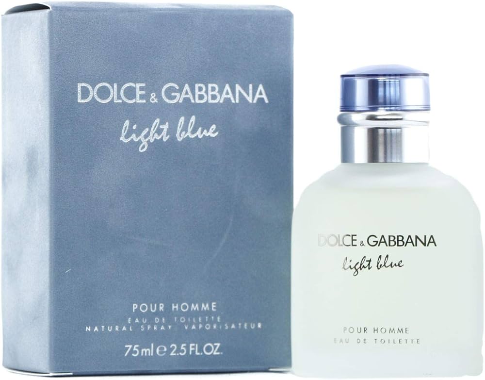 Dolce & Gabbana Light Blue For Men Eau De Toilette 75Ml