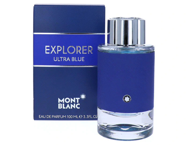 Mont Blanc Explorer Ultra Blue For Men Set Eau De Parfum 100Ml + Eau De Parfum 30Ml