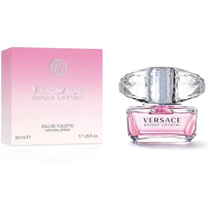 Versace Bright Crystal For Women Eau De Toilette 50Ml