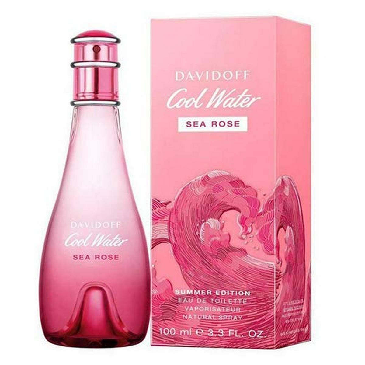 Davidoff Cool Water Sea Rose Summer Edition 2019 For Women Eau De Toilette 100Ml