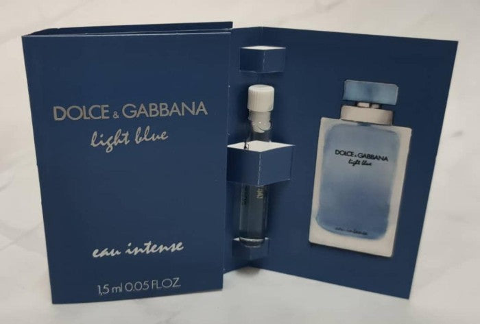 Dolce & Gabbana Light Blue Eau Intense For Women Eau De Parfum 1.5Ml Vials