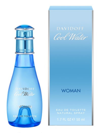 Davidoff Cool Water Woman For Women Eau De Toilette 50Ml