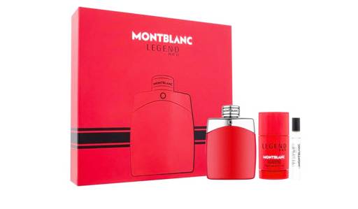 Mont Blanc Legend Red For Men Set Eau De Parfum 100Ml + Eau De Parfum 7.5Ml + Sg 100Ml