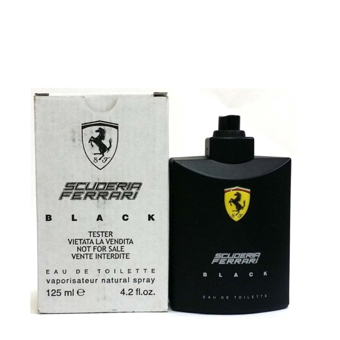 Ferrari Scuderia Ferrari Black For Men Eau De Toilette 125Ml Tester