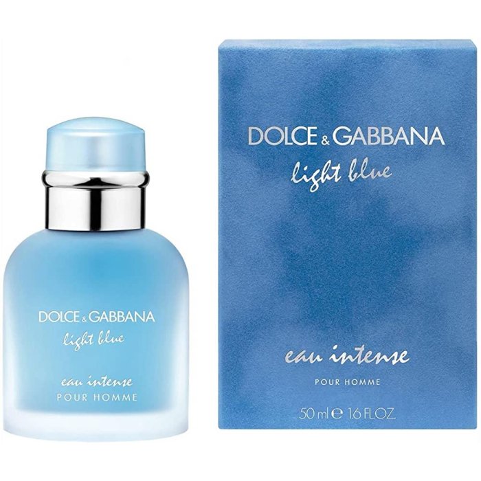 Dolce & Gabbana Light Blue Eau Intense For Men Eau De Parfum 50Ml