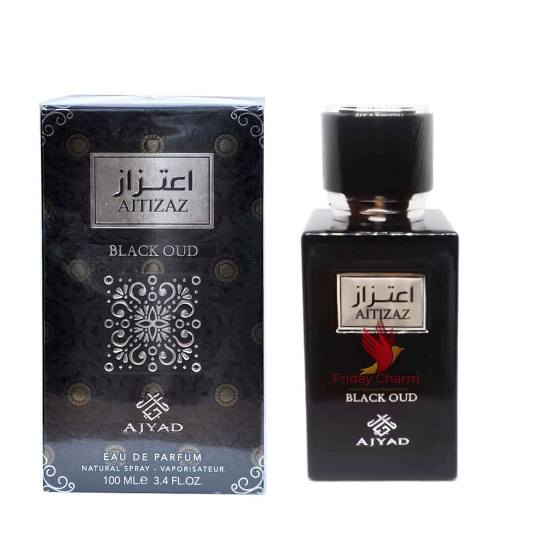 Aitizaz Black oud Ajyad Edp 100ml