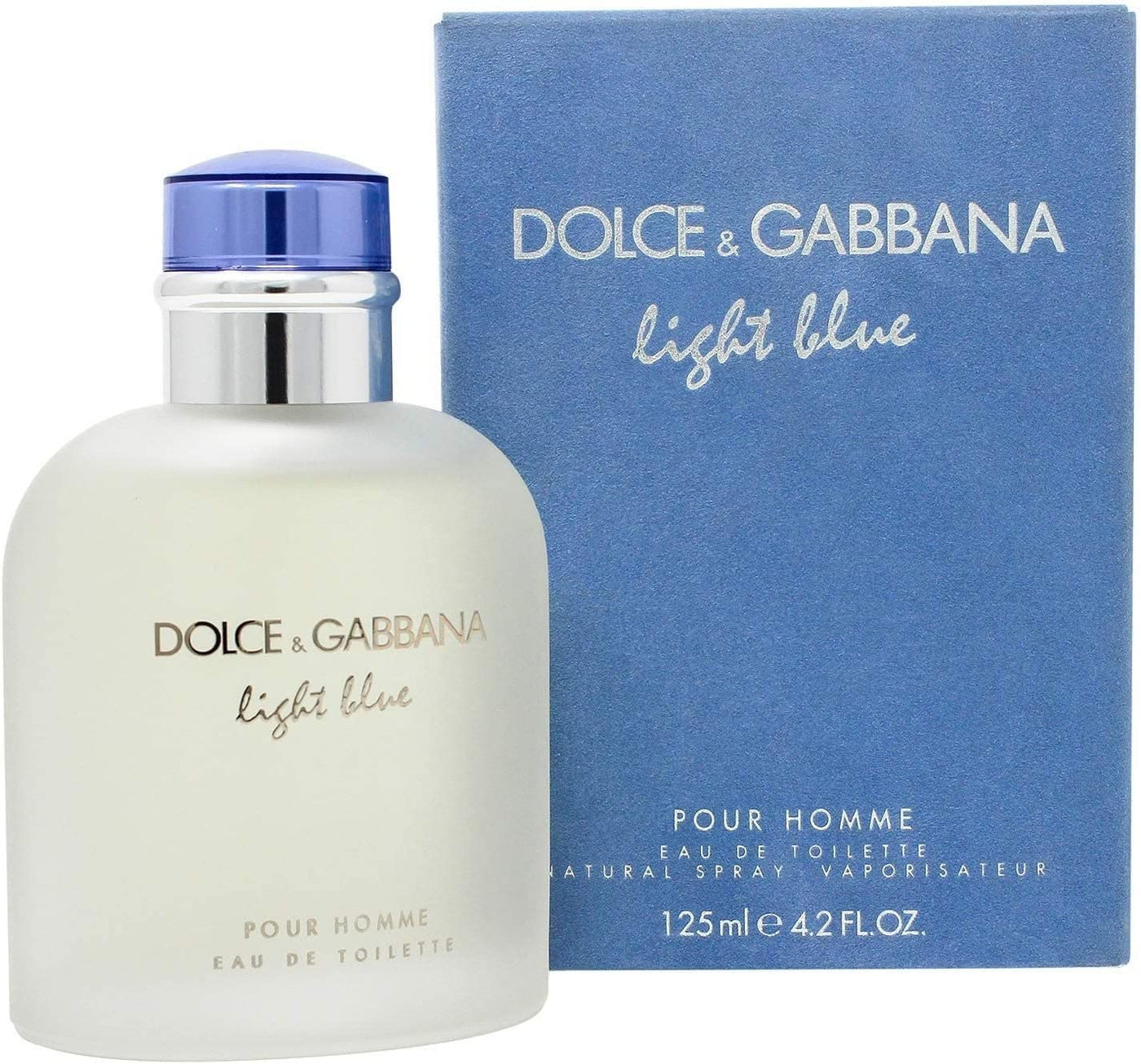 Dolce & Gabbana Light Blue For Men Eau De Toilette 125Ml
