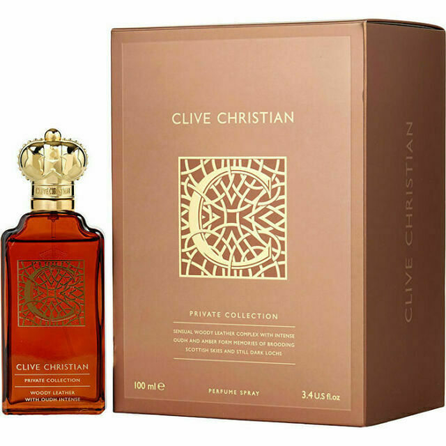 CLIVE CHRISTIAN PRIVATE COLLECTION C SENSUAL WOODY LEATHER M PERFUME 100ML