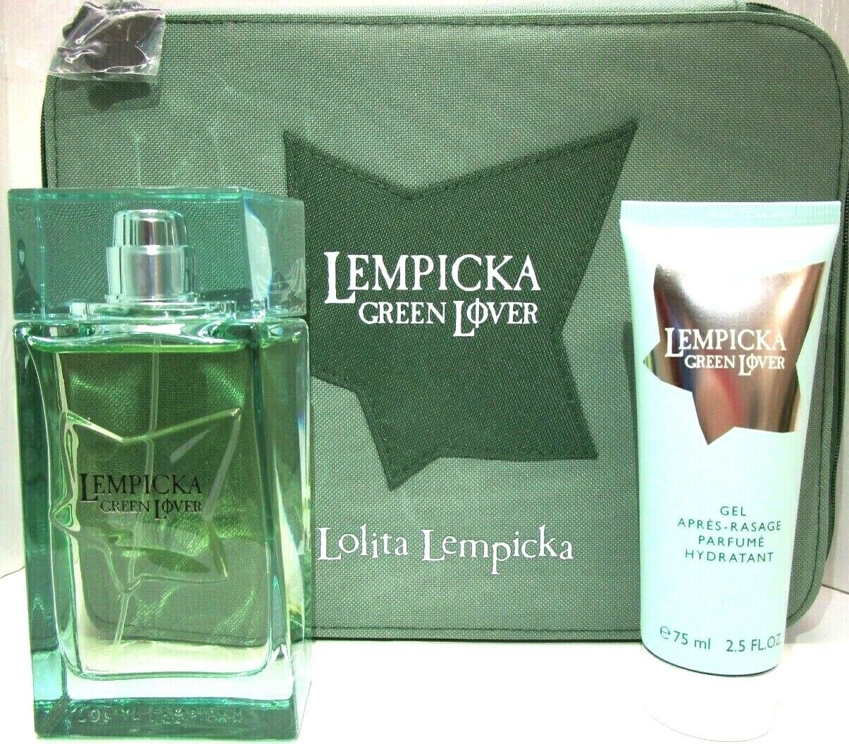 LOLITA LEMPICKA GREEN LOVER For Men SET Eau De Toilette 100ML