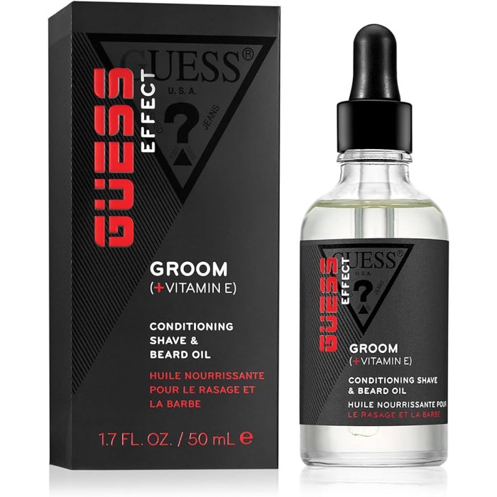 Guess Effect For Men 50Ml Groom Conditioning Shave & Beard Oil