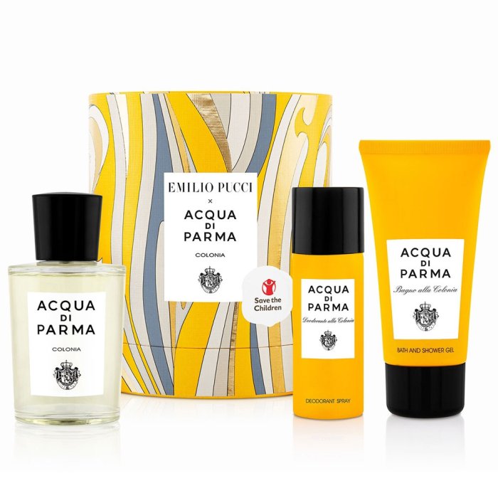 Acqua Di Parma Colonia Edition For Men And Women Set Eau De Cologne 100Ml + Sg 75Ml +Deodorant 50Ml