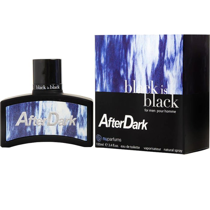 Nuparfums Black Is Black After Dark For Men Eau De Toilette 100Ml