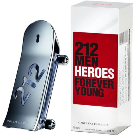 CAROLINA HERRERA 212 HEROES FOREVER YOUNG MEN (M) EDT 90ML