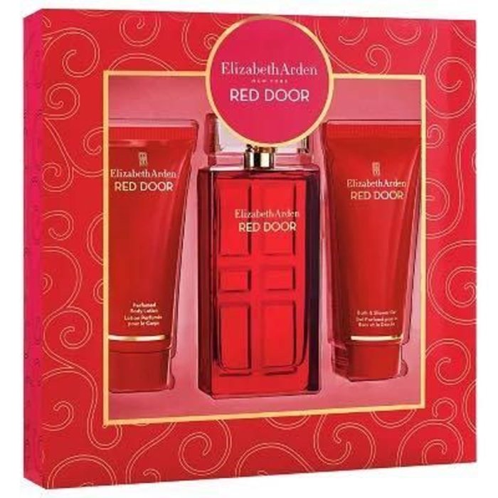 Elizabeth Arden Red Door For Women Set Eau De Toilette 100Ml + Bl 100Ml + Bath & Sg 100Ml