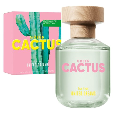 BENETTON UNITED DREAMS GREEN CACTUS (W) EDT 80ML