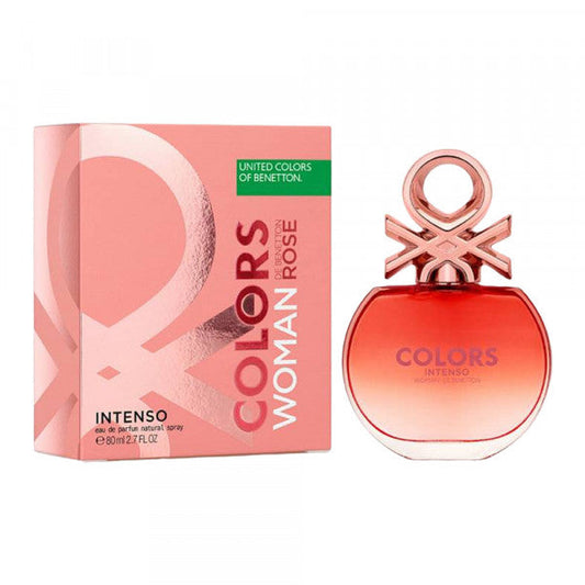 BENETTON COLORS DE BENETTON WOMAN ROSE INTENSO (W) EDP 80ML