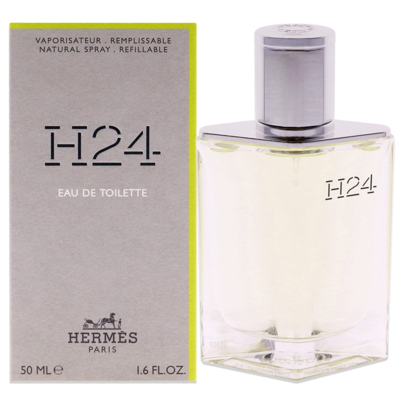 Hermes H24 For Men Eau De Toilette 50Ml Refillable