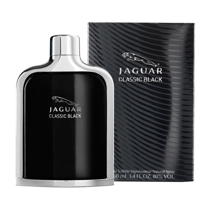 Jaguar Classic Black For Men Eau De Toilette 100Ml
