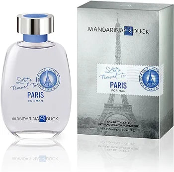 Mandarina Duck Let'S Travel To Paris For Man For Men Eau De Toilette 100Ml