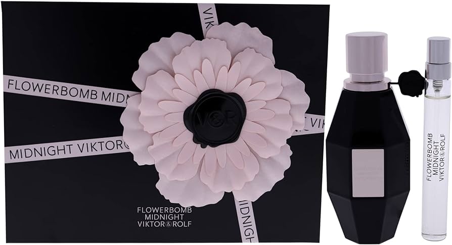 Viktor & Rolf Flowerbomb Midnight For Women Set Eau De Parfum 50Ml + Eau De Parfum 10Ml