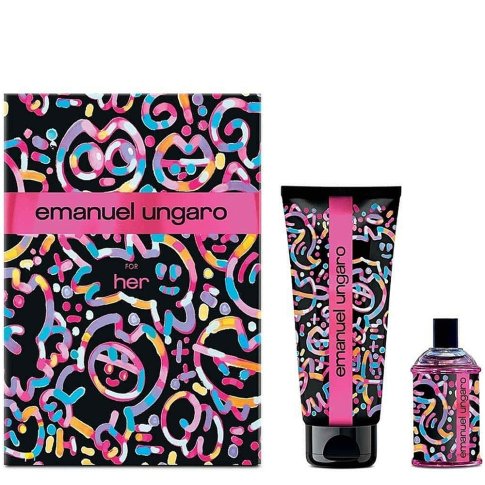 EMANUEL UNGARO UNGARO FOR HER (W) SET EDP 30ML + BL 200ML