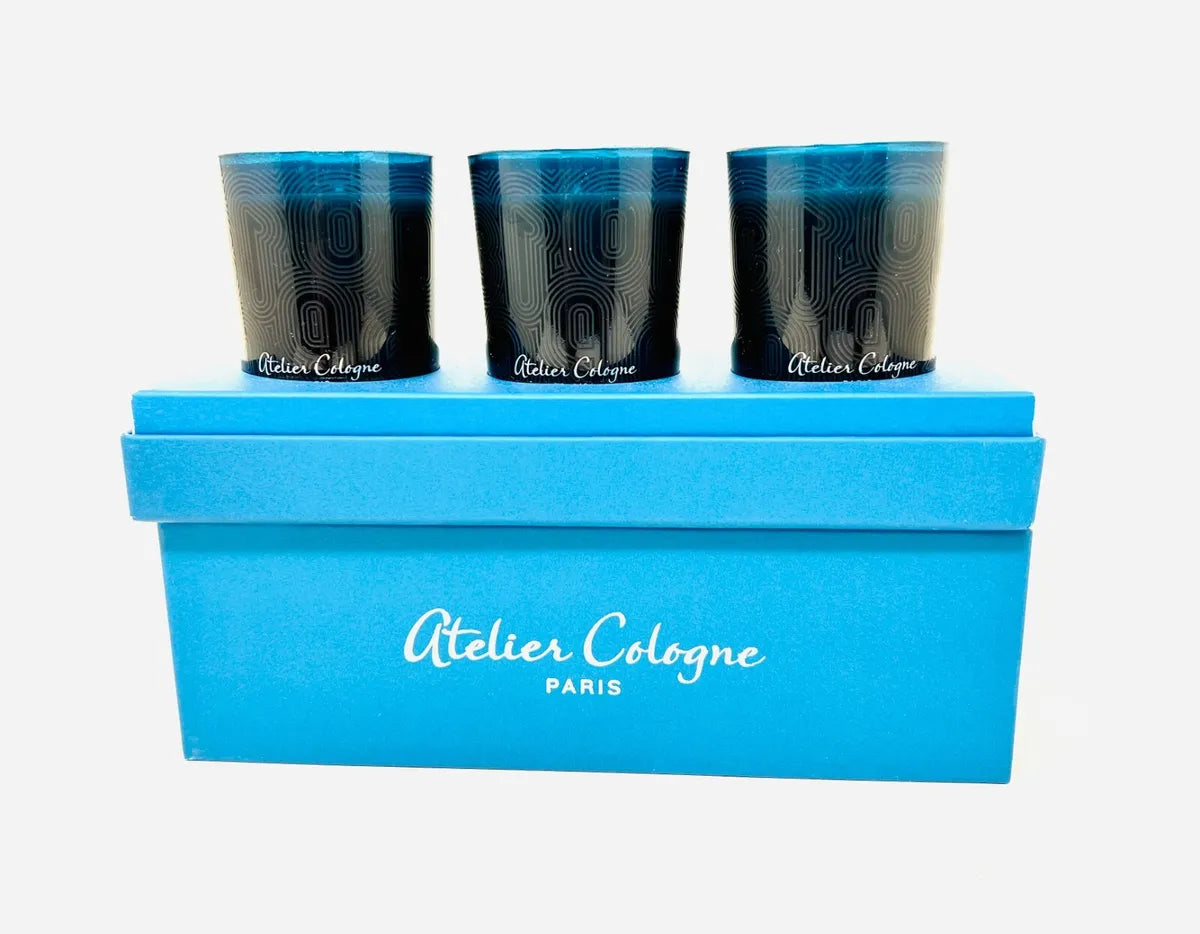 Atelier Cologne Mini Candles Trio Set 3 X 70G (2 X Orange Toscana + 1 X Bois Montmartre)