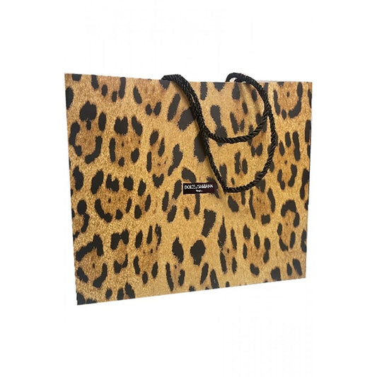 Dolce & Gabbana Beauty Leopard Paper Bag (1X10 Pcs)