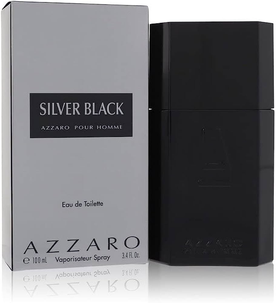 AZZARO SILVER BLACK (M) EDT 100ML