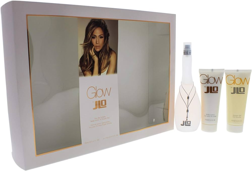 Jennifer Lopez Glow For Women Set Eau De Toilette 100Ml + Bl 75Ml + Sg 75Ml