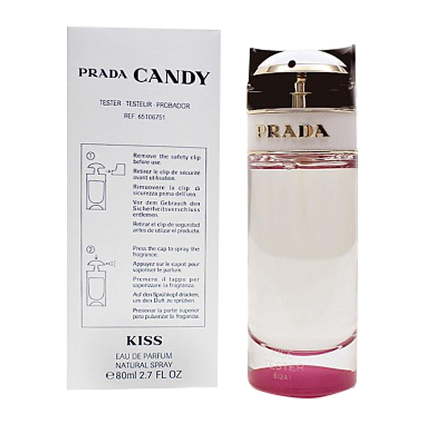 Prada Candy Kiss For Women Eau De Parfum 80Ml Tester