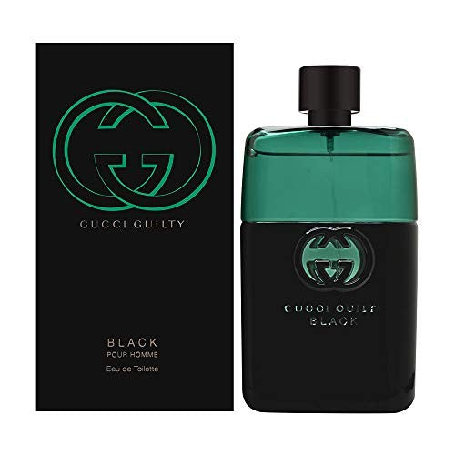 Gucci Guilty Black Pour Homme For Men Eau De Toilette 90Ml