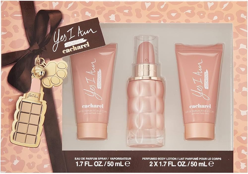 Cacharel For Women Mini Set Eau De Parfum 3 X 5Ml (Yes I Am Glorious + Yes I Am + Yes Iam Fabulous)