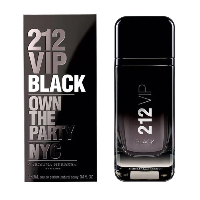 Carolina Herrera 212 Vip Black For Men Eau De Parfum 100Ml