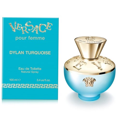 VERSACE POUR FEMME DYLAN TURQUOISE (W) EDT 100ML