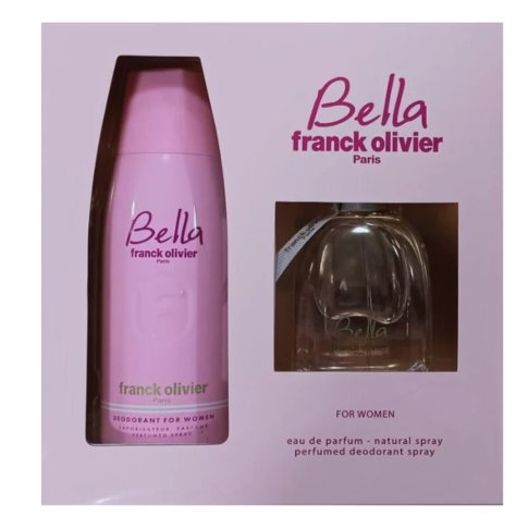 FRANCK OLIVIER BELLA (W) SET EDP 75ML + DEODORANT 250ML