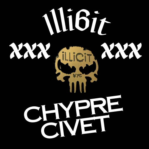Chypre Civet By Illicit NYC 50ml Extrait De Parfum with Limited Edition Case