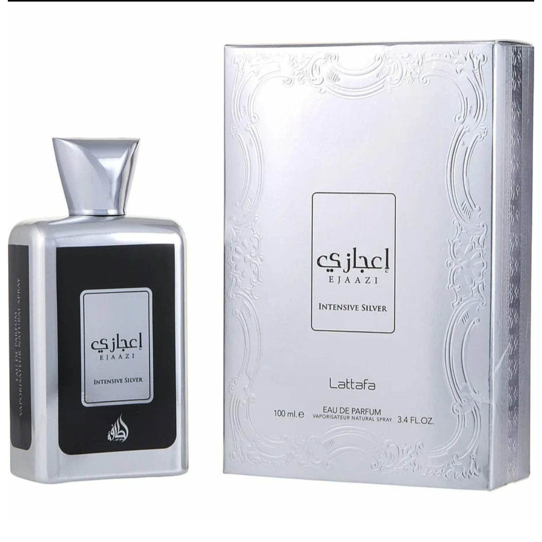 Lattafa Ejaazi Intensive Silver For Men And Women Eau De Parfum 100Ml
