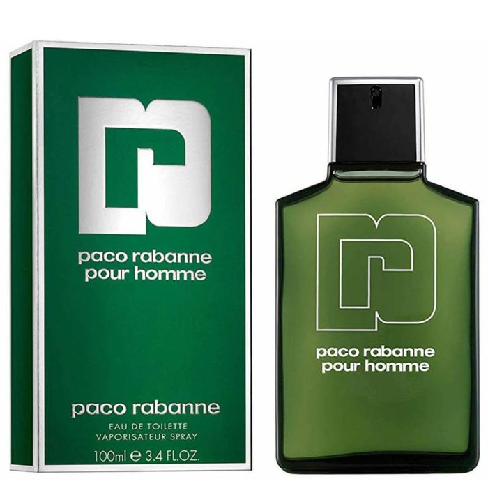 Paco Rabanne Pour Homme For Men Eau De Toilette 100Ml