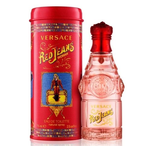 VERSACE RED JEANS (W) EDT 75ML