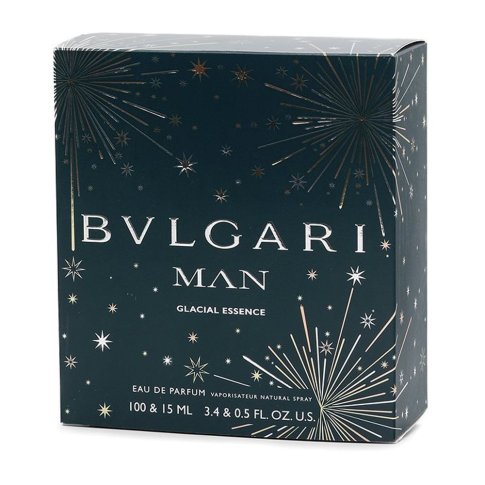 BVLGARI MAN GLACIAL ESSENCE (M) SET EDP 100ML + EDP 15ML