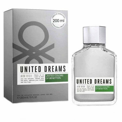 BENETTON UNITED DREAMS AIM HIGH (M) EDT 200ML