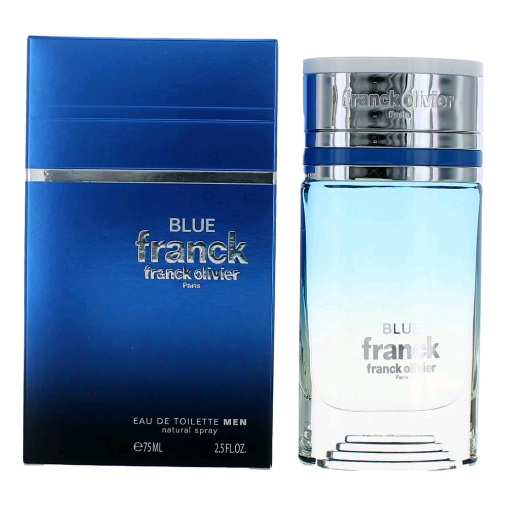 Franck Olivier Franck Blue For Men Eau De Toilette 75Ml
