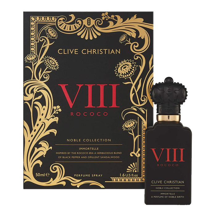 CLIVE CHRISTIAN NOBLE VIII COLLECTION ROCOCO IMMORTELLE M PERFUME 50ML