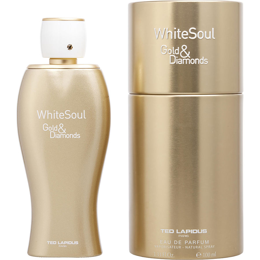 Ted Lapidus White Soul Gold & Diamond For Women Eau De Parfum 100Ml
