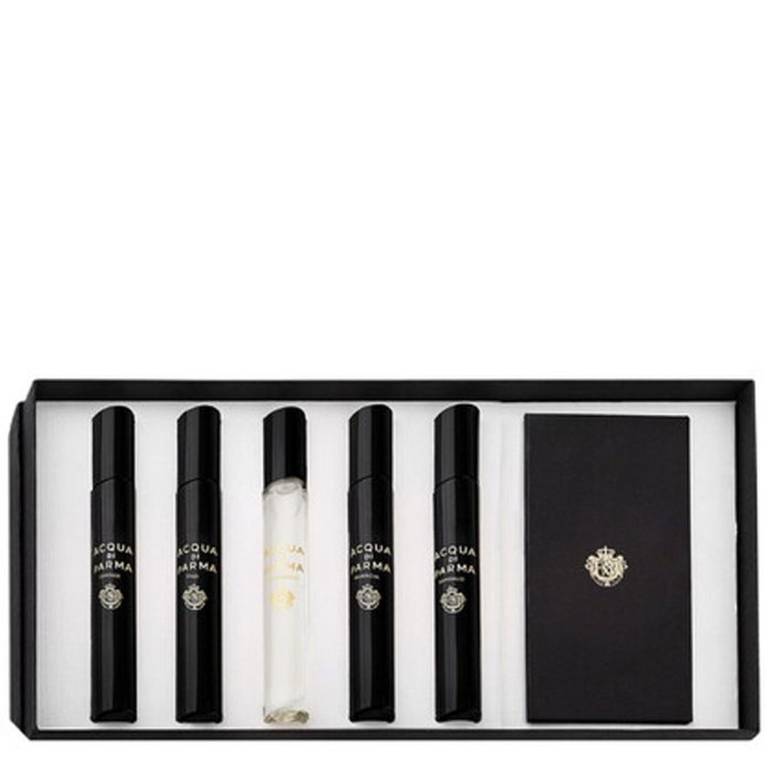 Acqua Di Parma Ingredient Collection For Men And Women Set Eau De Parfum 5 X 7Ml (Leather + Oud + Osmanthus + Quercia + Sandalo)