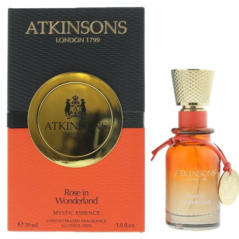 ATKINSONS ROSE IN WONDERLAND MYSTIC ESSENCE (U) CONCENTRATED FRAGRANCE ALCOHOL FREE 30ML