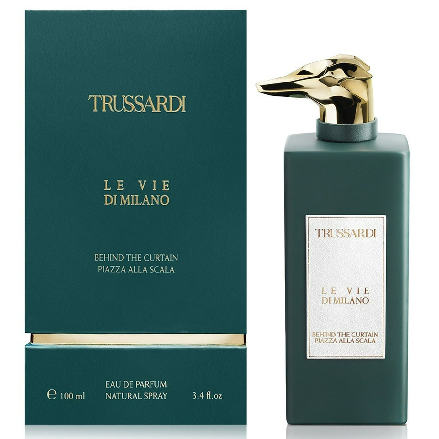 Trussardi Le Vie Di Milano Behind The Curtain Piazza Alla Scala For Men And Women Eau De Parfum 100Ml