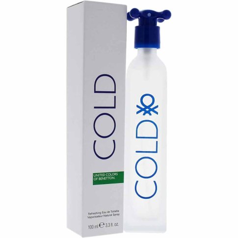 BENETTON COLD (M) REFRESHING EDT 100ML (WHITE BOX)