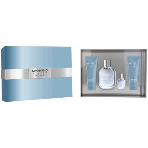 KENNETH COLE MANKIND LEGACY (M) SET EDT 100ML + EDT 15ML + ASB 100ML + BW 100ML