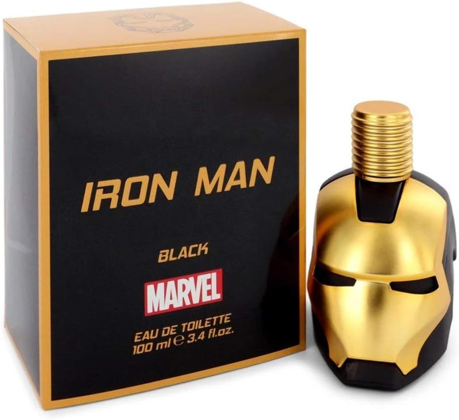 Air-Val Marvel Iron Man Black For Men Eau De Toilette 100Ml